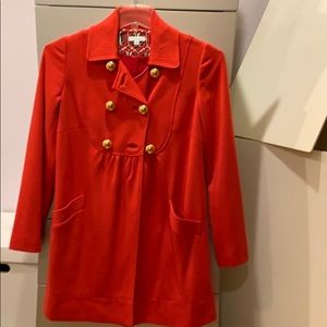 Shoshanna military feminine pea coat